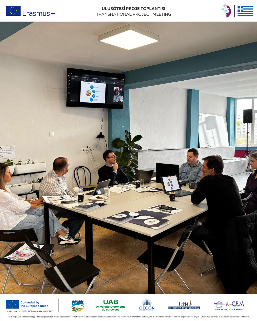 CLIMB Projemizin Ulusötesi Proje Toplantısı Yunanistan’da Gerçekleştirildi