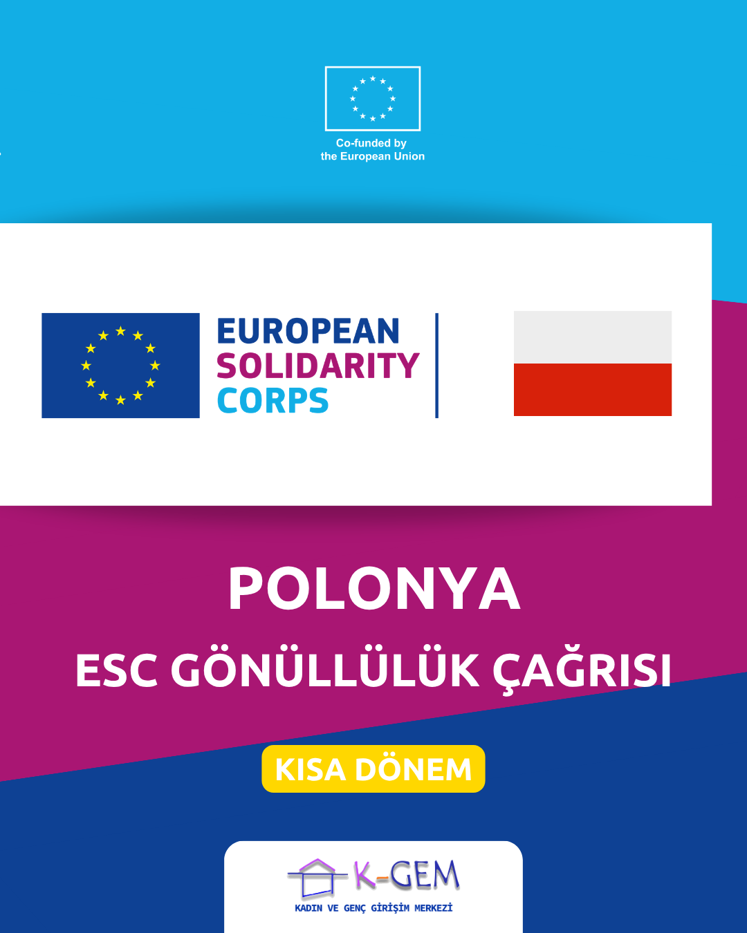 Polonya’da Kısa Dönem ESC Gönüllülük Projesi Katılımcı Çağrısı (2026-08)